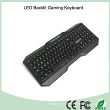 Versão em Inglês Tri-Color LED Backlight Teclados Mecânicos de Jogo (KB-1801EL)